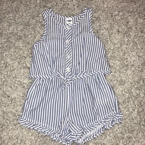 Old navy striped romper